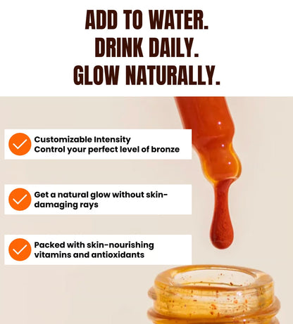 Drinkable Tanning Drops