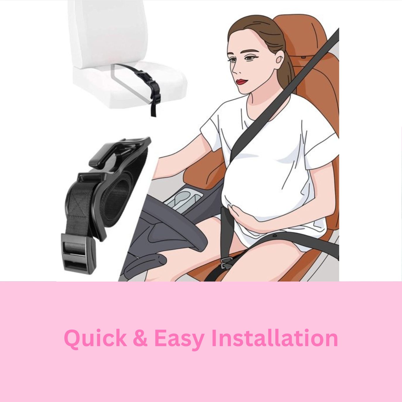 BabyBump Safety Belt
