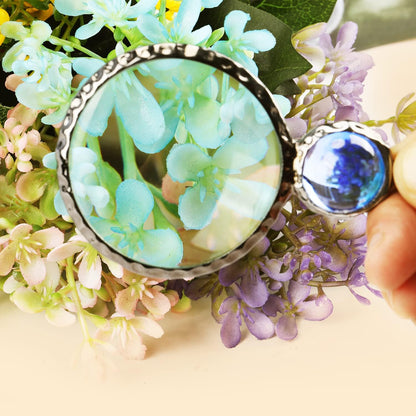 Elegant Magnifier Pendant Necklace